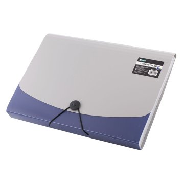 Leviatan Mapa za dokumente 6-delna levia modra 009478