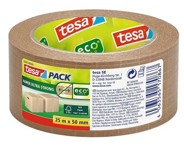 Tesa Selotejp 25x50 papirnat eko ultra strong