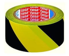 Tesa Selotejp označevalni črn-rumen 33x50 tesa
