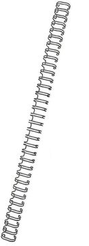 GBC Špirala žična 8mm 3:1 črna do 70l rg810510