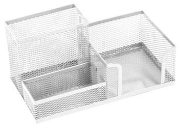 Leviatan Stojalo kovinsko za svinčnike, sponke in lističe levia bel 110064