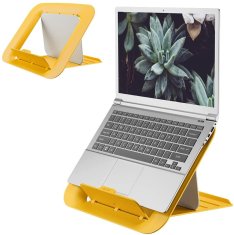 Leitz Stojalo za prenosni računalnik ergo cosy 13" do 17" rumen 64260019 - rumen