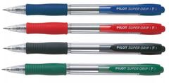 Pilot Svinčnik kemični super grip f - črn