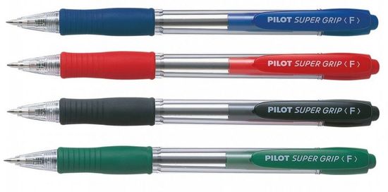 Pilot Svinčnik kemični super grip f - moder