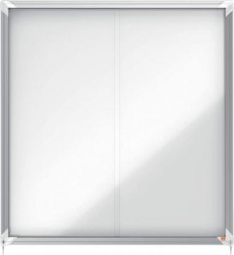 Nobo Tabla oglasna notranja magnetna s ključem 12xa4 drsna 925x970mm 1902570