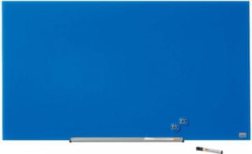 Nobo Tabla steklena 99,3x55,9 diamond modra 1905188
