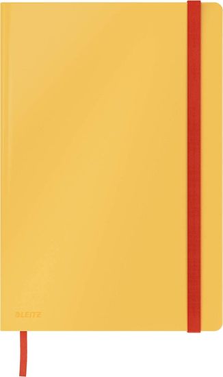 Leitz Zvezek b5 tp črtan 80l z elastiko rumen cosy 44830019