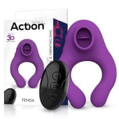 Action Erekcijski vibro obroček in stimulator klitorisa "Fenda" (R900253)