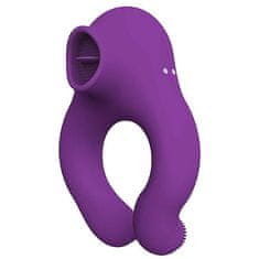 Action Erekcijski vibro obroček in stimulator klitorisa "Fenda" (R900253)