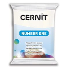 Cernit NUMBER ONE 56g bela neprozorna