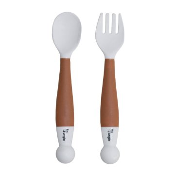 Bo Jungle prilagodljiva žlica z vilicami Terracotta