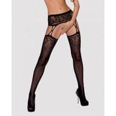 Obsessive nogavice s podvezicami - S206 S/M/L (Brezplačen 1 L mehčalca Passion)