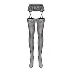 Obsessive nogavice s podvezicami - S206 S/M/L (Brezplačen 1 L mehčalca Passion)