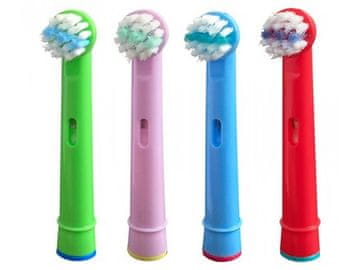 KOMA Certificirane nadomestne glave za zobne ščetke Oral-B NK06 for Braun Oral B EB10A Kids, 4 pcs