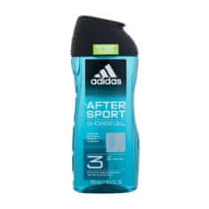 Adidas After Sport Shower Gel 3-In-1 New Cleaner Formula osvežilen gel za prhanje 250 ml za moške