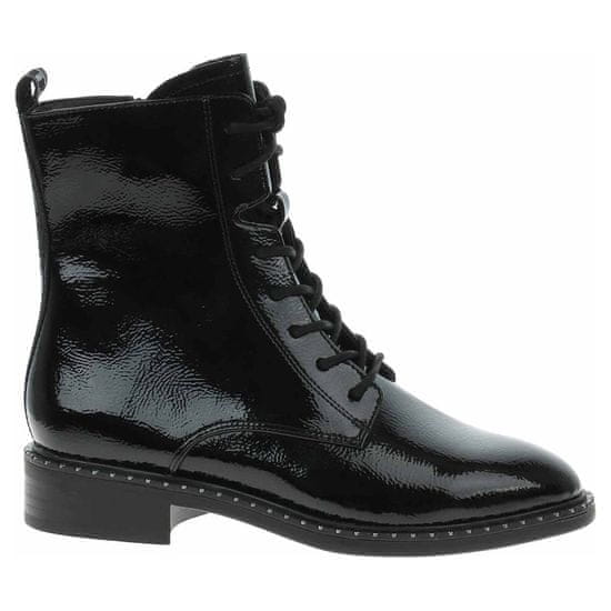 Tamaris Škornji elegantni čevlji črna Black Patent