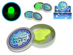 Mikro Trading Pametna masa v pločevinki, ki sveti v temi - mešanica barv (modra, rumena, zelena)