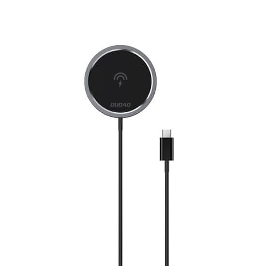 DUDAO A12XS MagSafe polnilnik 15W, črna