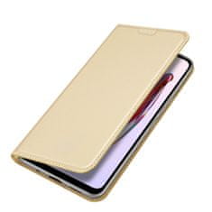 Dux Ducis Skin Pro knjižni ovitek za Xiaomi Redmi 11A / Poco C55 / Redmi 12C, zlato