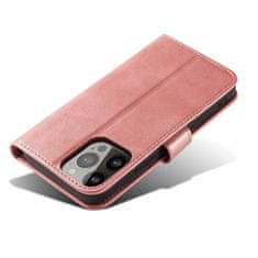 MG Magnet knjižni ovitek za iPhone 15 Pro Max, roza