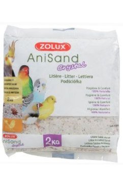 Zolux Posteljnina AniSand Crystal 2kg