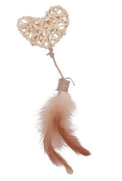 Zolux ETHICAT igrača za mačke RATTAN srce