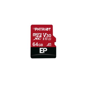 Patriot Adapter V30 A1/micro SDXC/64GB/UHS-I U3/Class 10/+