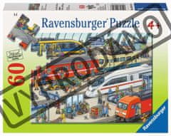 Ravensburger Železniška postaja Puzzle 60 kosov