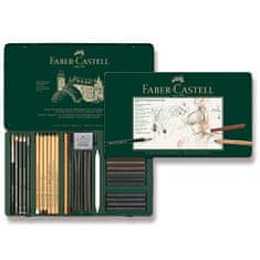 Faber-Castell Grafitni svinčniki Pitt Monochrome set 33 kosov