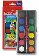 Faber-Castell Faber - Castell Vodne barve 24 mm - 12 barv