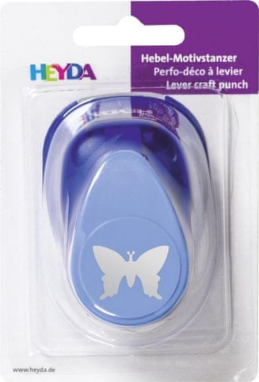 HEYDA Dekorativni luknjač velikosti M - metulj 2,2 cm