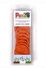 Zaščitni škorenj Pawz guma XS oranžna 12 kosov