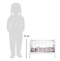 Small foot Igrača Mala noga Otroška lutka postelja