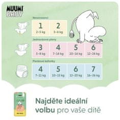 MUUMI BABY 5 Maxi+ 10-16 kg (66 kosov), ekološke plenice