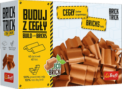 Trefl BRICK TRICK Paket strešnikov 40 kosov