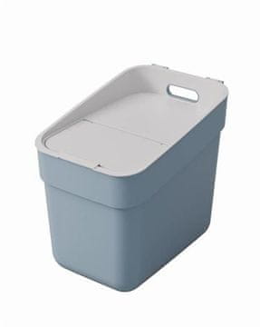 Curver Zabojnik za odpadke Ready To Collect 20 l svetlo sive barve