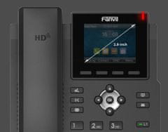 Fanvil Telefon SIP X3SG, 2,8-palčni črtni zaslon, 4SIP, dual Gbit, PoE