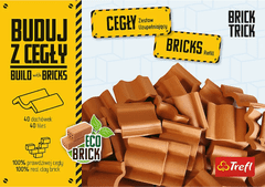 Trefl BRICK TRICK Paket strešnikov 40 kosov