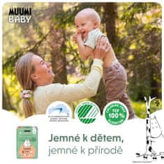 MUUMI BABY 6 Junior 12-24 kg (108 kosov), mesečni paket eko plenic
