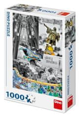 Dino Toys Sestavljanka Barcelona 1000 kosov