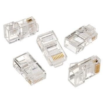 Gembird Modularni vtič 8P8C za CAT5, UTP, 100 kosov