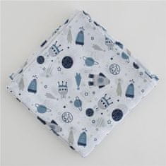 NEW BABY Muslinska plenica 120x120 cm prostor