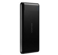 Canyon Power Bank PB-107B PD/QC3.0, 10000 mAh, črna