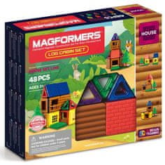 Magformers Mini Log Cabin 48 kosov