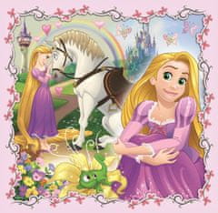 Trefl Disneyjeve princese in prijatelji Puzzle 3v1 (20,36,50 kosov)