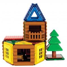 Magformers Mini Log Cabin 48 kosov