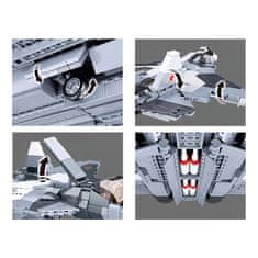 Sluban Model Bricks M38-B0986 Su-57 jet fighter 2 v 1