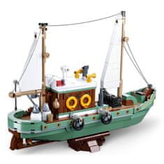Sluban ModelBricks M38-B1119 Ribiški čoln Ellie