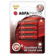 Agfaphoto cinkova baterija 1,5 V, R03/AAA, blister 4 kosi