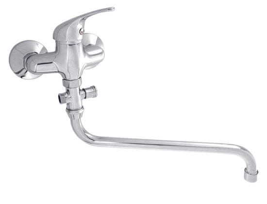 mešalnik TITANIA IRIS 92075/1.0 wall.100 bath.panel.Cr